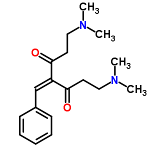 4-Benzylidene-1,7-bis(dimethylamino)heptane-3,5-dione Structure,87497-25-4Structure