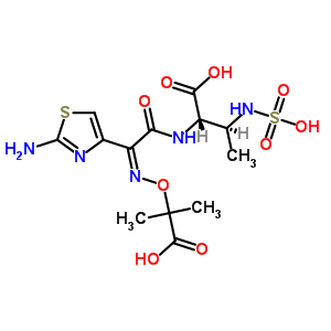 (2S,3s)-2-[[(2z)-2-(2-氨基-4-噻唑)-2-[(1-羧基-1-甲基乙氧基)亞氨基]乙?；鵠氨基]-3-(硫氨基)丁酸結(jié)構(gòu)式_87500-74-1結(jié)構(gòu)式