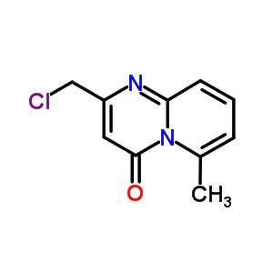 2-(Chloromethyl)-6-methyl-4H-pyrido[1,2-a]pyrimidin-4-one Structure,87591-74-0Structure