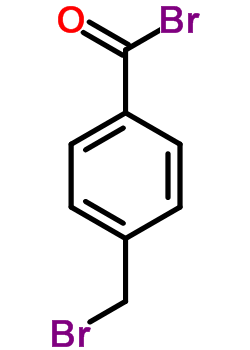 4-Bromomethyl benzoyl bromide Structure,876-07-3Structure