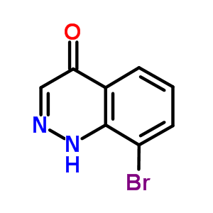 8-Bromo-1h-cinnolin-4-one Structure,876-74-4Structure