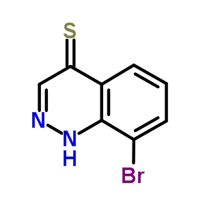 8-Bromo-1h-cinnoline-4-thione Structure,876-77-7Structure