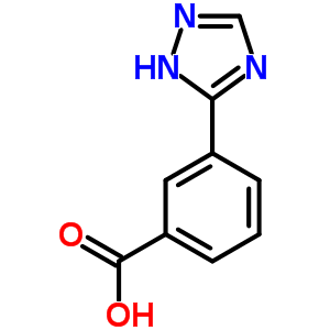 3-(2H-[1,2,4]Triazol-3-yl)-benzoic acid Structure,876715-37-6Structure