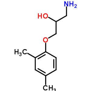 1-Amino-3-(2,4-dimethyl-phenoxy)-propan-2-ol Structure,876715-66-1Structure