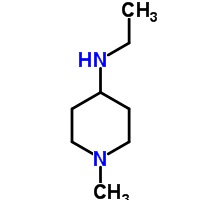 乙基-(1-甲基-哌啶-4-基)-胺結(jié)構(gòu)式_876717-32-7結(jié)構(gòu)式