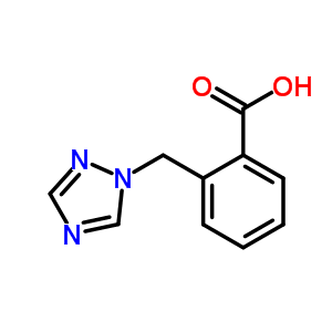 2-[1,2,4]Triazol-1-ylmethyl-benzoic acid Structure,876718-01-3Structure