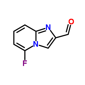 5-Fluoroimidazo[1,2-a]pyridine-2-carbaldehyde Structure,878197-67-2Structure