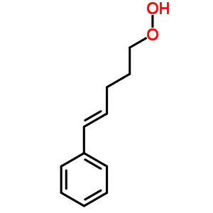 (E)-5-苯基-4-戊烯過氧化氫物結(jié)構(gòu)式_87864-20-8結(jié)構(gòu)式