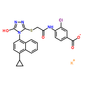 Rdea806結(jié)構(gòu)式_878670-63-4結(jié)構(gòu)式