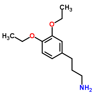 3-(3,4-Diethoxy-phenyl)-propylamine Structure,878684-94-7Structure