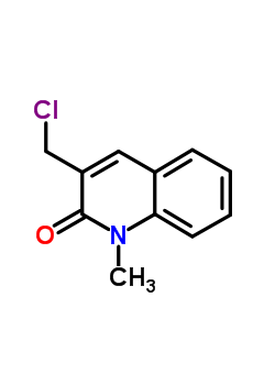 3-(Chloromethyl)-1-methyl-2(1h)-quinolinone Structure,879566-77-5Structure