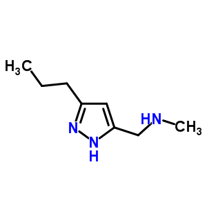 Methyl-(5-propyl-1h-pyrazol-3-ylmethyl)amine Structure,880361-74-0Structure