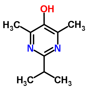 2-Isopropyl-4,6-dimethyl-5-pyrimidinol Structure,88070-33-1Structure