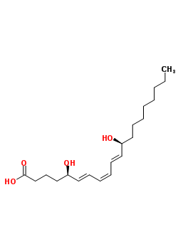 Leukotriene b3 Structure,88099-35-8Structure