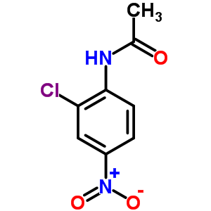 N-(2-chloro-4-nitrophenyl)acetamide Structure,881-87-8Structure