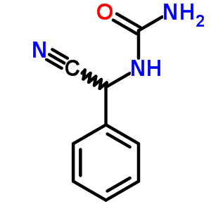 N-(氰基苯基甲基)-脲結(jié)構(gòu)式_88169-89-5結(jié)構(gòu)式