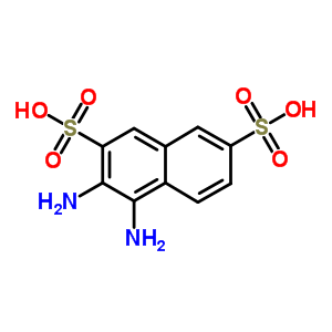 3,4-Diaminonaphthalene-2,7-disulfonic acid Structure,88246-88-2Structure