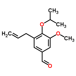 3-Allyl-4-isopropoxy-5-methoxy-benzaldehyde Structure,883543-95-1Structure