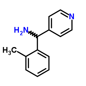 C-Pyridin-4-yl-C-o-tolyl-methylamine Structure,883546-76-7Structure