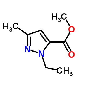 Methyl 1-ethyl-3-methyl-1h-pyrazole-5-carboxylate Structure,88398-73-6Structure