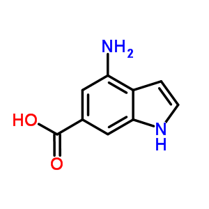 4-Aminoindole-6-carboxylic acid Structure,884494-67-1Structure