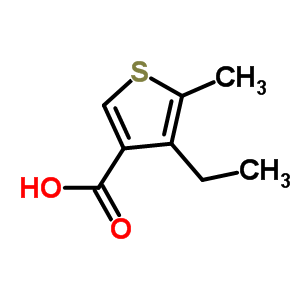 4-Ethyl-5-methylthiophene-3-carboxylic acid Structure,884497-34-1Structure