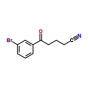 5-(3-Bromophenyl)-5-oxovaleronitrile Structure,884504-60-3Structure