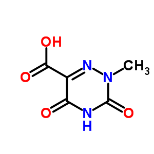 2-Methyl-3,5-dioxo-1,2,4-triazine-6-carboxylic acid Structure,88511-61-9Structure