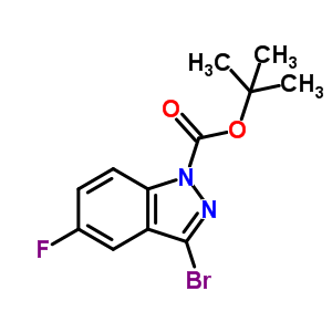 1-Boc-3-bromo-5-fluoro-indazole Structure,885271-57-8Structure