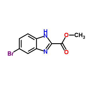 6-Bromo-1H-benzoimidazole-2-carboxylic acid methyl ester Structure,885280-00-2Structure