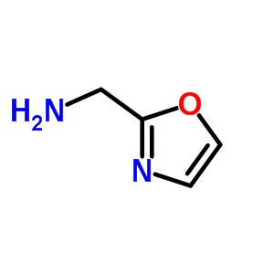 2-噁唑甲胺結(jié)構(gòu)式_885331-17-9結(jié)構(gòu)式