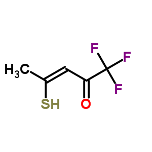 (Z)-1,1,1-trifluoro-4-sulfanyl-pent-3-en-2-one Structure,88551-99-9Structure