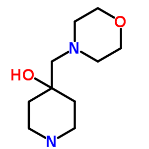 4-Morpholin-4-ylmethyl-piperidin-4-ol Structure,885654-56-8Structure