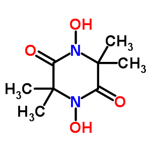 1,4-Dihydroxy-3,3,6,6-tetramethylpiperazine-2,5-dione Structure,88571-75-9Structure