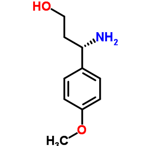 (S)-3-(4-甲氧基苯基)-beta-氨基丙醇結(jié)構(gòu)式_886061-27-4結(jié)構(gòu)式