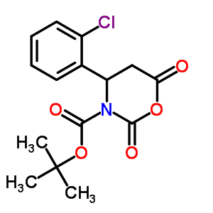 N-boc-beta-alanine-beta-2-chlorophenyl-n-carboxyanhydride Structure,886362-57-8Structure