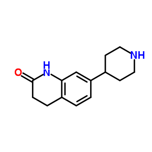 3,4-Dihydro-7-(4-piperidinyl)-2(1h)-quinolinone Structure,886362-81-8Structure