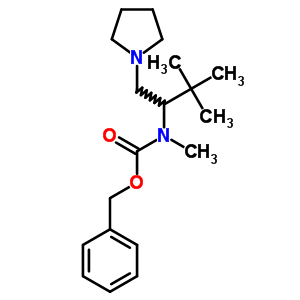 (2,2-Dimethyl-1-pyrrolidin-1-ylmethyl-propyl)-methyl-carbamic acid benzyl ester Structure,886363-08-2Structure