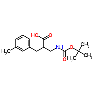 2-N-boc-2-aminomethyl-3-m-tolyl-propionic acid Structure,886364-89-2Structure