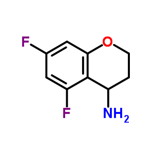 5,7-Difluorochroman-4-amine Structure,886762-87-4Structure