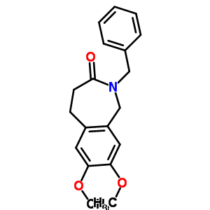 N-benzyl-7,8-dimethoxy-2,3,4,5-tetrahydro-2-benzazepine-3-one Structure,887352-89-8Structure