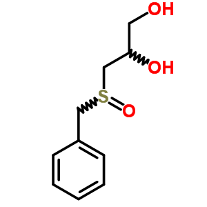 3-Benzylsulfinylpropane-1,2-diol Structure,88738-56-1Structure