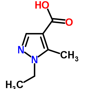 1-Ethyl-5-methyl-1H-pyrazole-4-carboxylic acid Structure,887408-72-2Structure