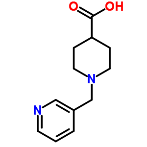 1-(3-Pyridinylmethyl)-4-piperidinecarboxylic acid Structure,887442-22-0Structure