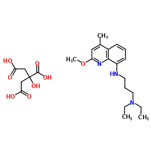 N,n-diethyl-n-(2-methoxy-4-methyl-quinolin-8-yl)propane-1,3-diamine Structure,88755-82-2Structure