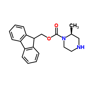 (S)-1-n-Fmoc-2-甲基哌嗪結(jié)構(gòu)式_888972-50-7結(jié)構(gòu)式