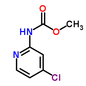 Methyl 4-chloropyridin-2-ylcarbamate Structure,889676-38-4Structure