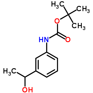 1-(3-Boc-amino-phenyl)-ethanol Structure,889956-70-1Structure