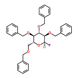 2,3,4,6-Tetra-o-benzyl-alpha-d-glucopyranosyl fluoride Structure,89025-46-7Structure