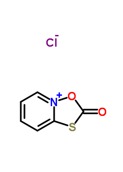 1-噁-2-氧代-3-硫雜中氮茚氯鹽結(jié)構(gòu)式_89025-51-4結(jié)構(gòu)式